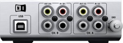 Audio 4 DJ, Rear-View - Native Instruments AUDIO 4 DJ
