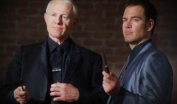 Charlie Valentine (Raymond J. Barry), Danny Valentine (Michael Weatherly) - Charlie Valentine