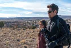 Alejandro Gillick (Benicio del Toro), Isabel Reyes (Isabela Moner) - Sicario 2