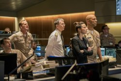 CJCS Charles Donnegan (Gary Oldman), Jayne Norquist (Linda Cardellini), RA John Fisk (Common) - Hunter Killer